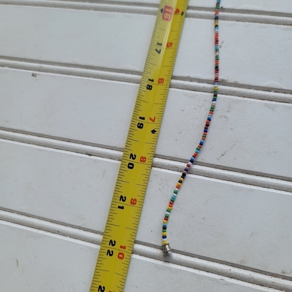 Colorful Beads Strand String Beaded Choker Necklace Jewelry Women Gift  22" - Picture 4 of 7